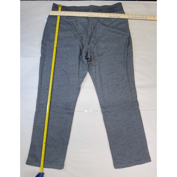 Tek Gear Pants Joggers Crop Capri Ultrasoft Grey Fleece Womens XXL New w Tags - Picture 8 of 8